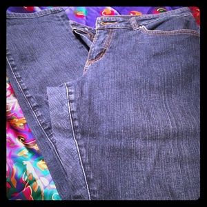 Ladies straight leg jeans